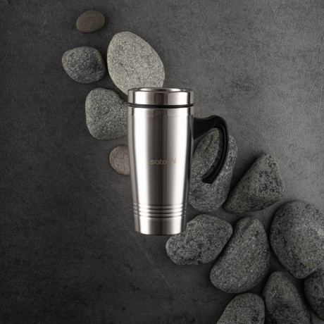 SATOSHI Термос-кружка вакуумная из нержавеющей стали, 450мл
