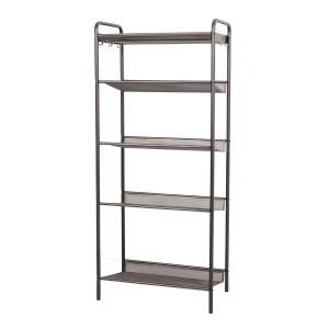 Подставка д/обуви (пвл) Женева15 (5 полок) 45*27*106см (графит) ПДОЖ15Гр под заказ ЗМИ