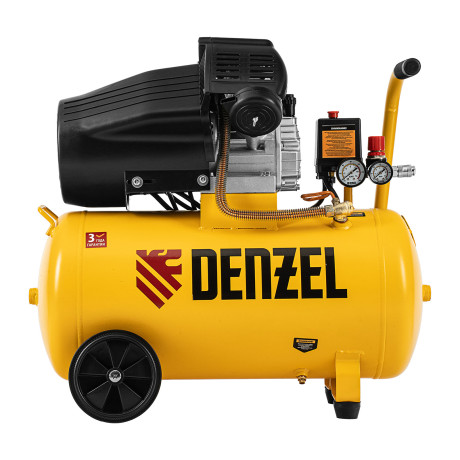 Компрессор воздушный прям. привод DCV1800/50, 1,8 кВт, 50 литров, 320 л/мин Denzel