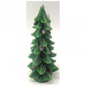 Свеча "Ель" 17см (6шт!) Волшебная страна