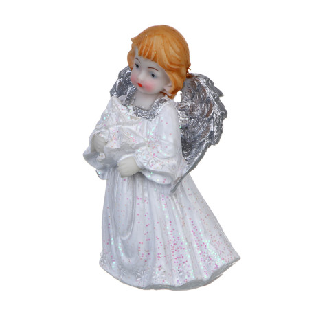 СНОУ БУМ Фигурка "Ангел" 5,5-6x4x9-9,5см, полистоун, 4 дизайна