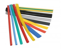 IEK термоусадка трубка ТУТ 10/5 зеленая (рулон 100м, цена за рулон) UDRS-D10-100-K06