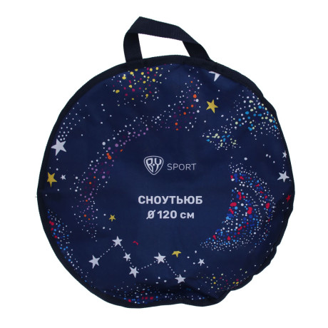 BY SPORT Тюбинг/ватрушка, диаметр 120см, оксфорд 900D, ПВХ, бутиловая камера R20