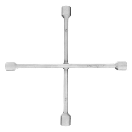 Ключ-крест баллонный, 17 х 19 х 21 х 22 мм, толщина 14 мм Сибртех