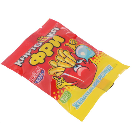 Жевательная резинка "Картошка фри" 15гр