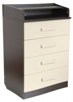 Комод Фея 1560 венге-бежевый (мест 1)