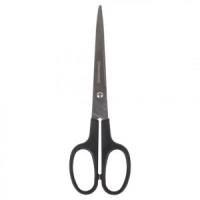 Ножницы BRAUBERG &quot;Standard&quot; 180 мм, классической формы, черные, 237096