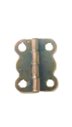 Петля фигурная 18х13мм, золото