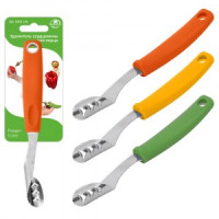 Удалитель сердцевины д/перца (кратность 6шт!!!), нерж.сталь, пластик DA53-134 Мультидом