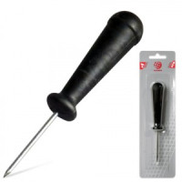 Шило канцелярское, общая длина 150 мм, диаметр иглы 3 мм, ручка черная, блистер с подвесом, ШБ-01