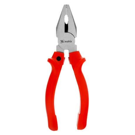 Плоскогубцы комбинированные Standard, 160 мм, шлифованные, пластмассовые рукоятки Matrix