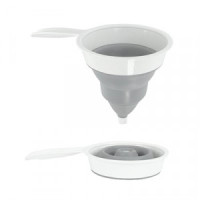 Воронка складная 230х160мм серый 411170111 Бытпласт