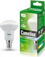 Camelion R50 E14 6W(455lm 120°) 3000K 2K матов. 85x50 пластик LED6-R50/830/E14