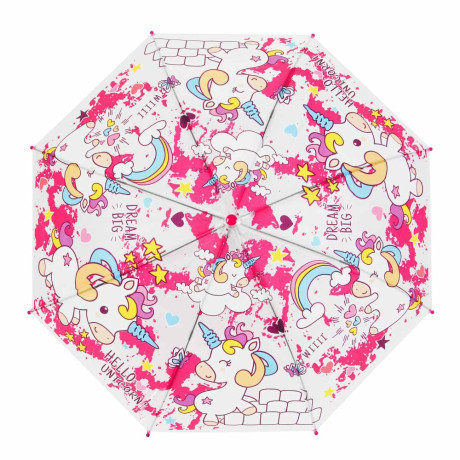 Зонт-трость, детский, POE, пластик, сплав, 50см, 8 спиц, 4 дизайна