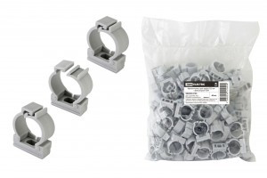 TDM Крепеж-клипса для трубы с фиксатором d32мм (40!) SQ0405-0104