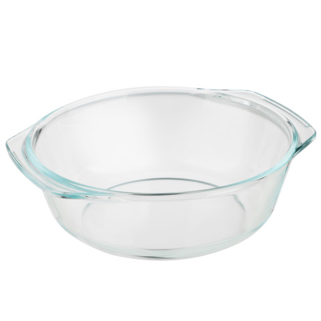 SATOSHI Кастрюля жаропрочная с крышкой, стекло, 23,5х20,6х9,6см, 1,5л