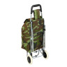 VETTA Тележка+сумка со стулом, сумка до 30кг, 31л, стул до 120кг, 44x94x26см, брезент, колеса d16см