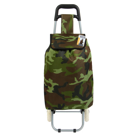 VETTA Тележка+сумка со стулом, сумка до 30кг, 31л, стул до 120кг, 44x94x26см, брезент, колеса d16см