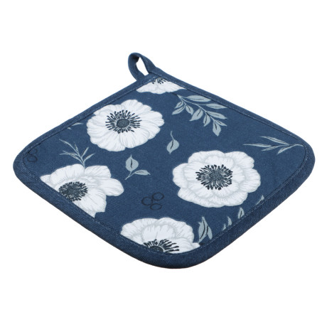 PROVANCE Нэви Прихватка, 100% хлопок, 20х20см, синий, 3 дизайна