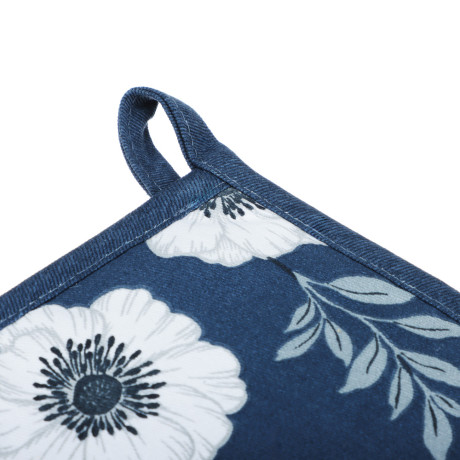 PROVANCE Нэви Прихватка, 100% хлопок, 20х20см, синий, 3 дизайна