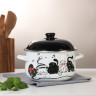 VETTA Хвостатые друзья Кастрюля эмалированная, 22см, 3,6л, индукция