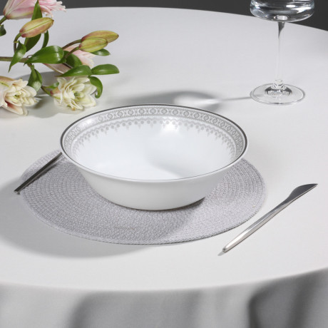 MILLIMI Минта Салатник, опаловое стекло, 23см