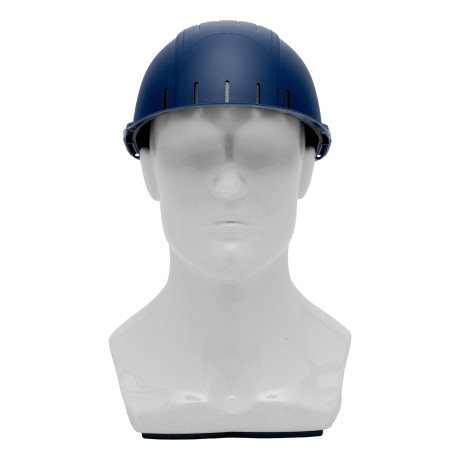 Каскетка защитная "Стиль", пластиковая, синяя Сибртех