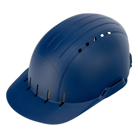 Каскетка защитная "Стиль", пластиковая, синяя Сибртех