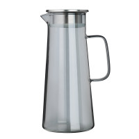 SATOSHI Графит Кувшин для воды 1,8л, стекло, нерж.сталь