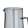 SATOSHI Графит Кувшин для воды 1,8л, стекло, нерж.сталь