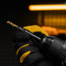 Сверло спиральное по металлу 6 x 93мм, Р6М5, Golden Tip, многогранная заточка Denzel