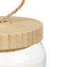 PASABAHCE Вуди Банка стеклянная с бамбуковой крышкой 575мл, 43573SLB