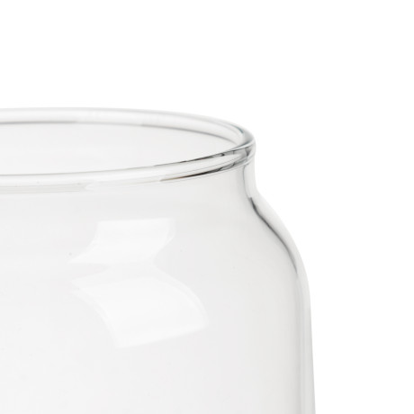 PASABAHCE Вуди Банка стеклянная с бамбуковой крышкой 575мл, 43573SLB