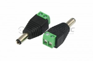 Rexant разъем питания 2.1x5.5 с клеммной колодкой, (50!) 14-0314