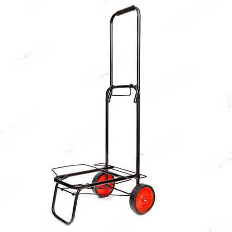 Тележка хозяйственная 25 кг черная складная NA1012