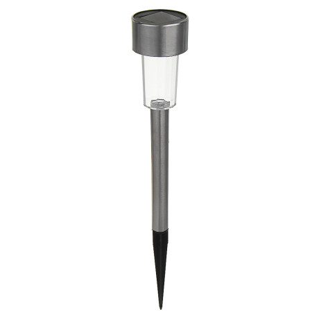 INBLOOM Фонарь на солнечной батарее, 30х4.7см, 1LED, белый, 1.2V 40mAh Ni-MH, пластик, нерж.сталь