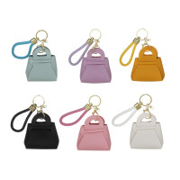 Подвеска брелок в виде сумочки тм ЮL , ПУ, металл, 9х7,5х4 см, 6 цветов, #6