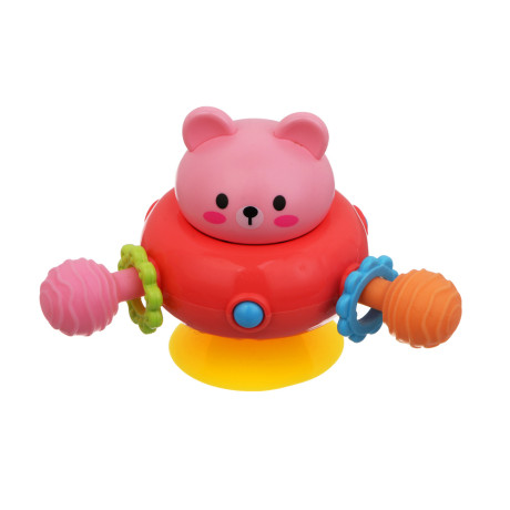 Развивающая игрушка ИГРОЛЕНД на присоске, ABS, TPE, PVC, 11х9х7см