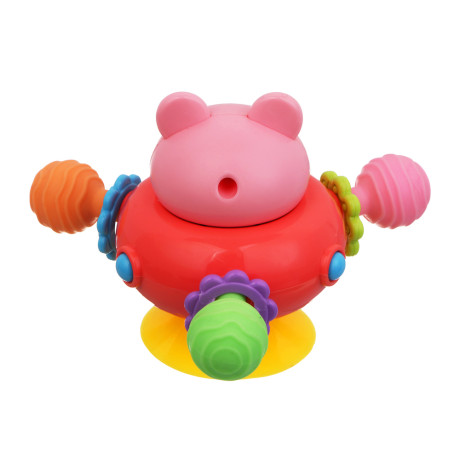 Развивающая игрушка ИГРОЛЕНД на присоске, ABS, TPE, PVC, 11х9х7см
