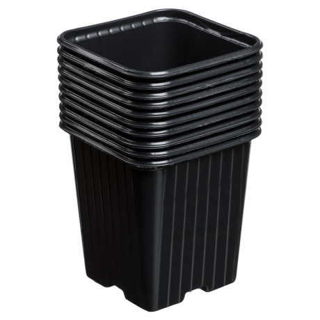 Набор горшочков для рассады 10шт, 90х90х95 мм, полистирол