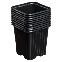 Набор горшочков для рассады 10шт, 90х90х95 мм, полистирол