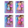 ИГРОЛЕНД Кукла с питомцами и аксесс., 15х4х21,5 см, PP, ABS, 4 дизайна