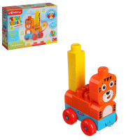 АЗБУКВАРИК Конструктор музыкальный &quot;Talky Blocks&quot;, звук, пластик, 3 вида