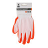 INBLOOM Перчатки садовые с нитриловым полуобливом, полиэстер, 10 размер, 23.5см, 30г