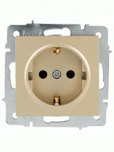 Lezard VESNA мех. роз. СУ 1 мест. (шторки) ПБТ (корп. ABS) золото 742-3688-124B