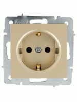 Lezard VESNA мех. роз. СУ 1 мест. (шторки) ПБТ (корп. ABS) золото 742-3688-124B