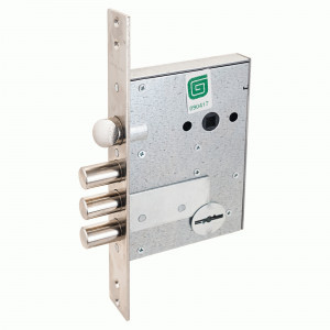 Замок врезной тяжелый Гардиан 50.11 ДЛИН.КЛ. (ЗК503 Н-01) 4кл ЗЩ б/о б/накл. м/о 77 (15)