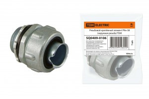 TDM РКн -38 резьб. крепёжн. элемент dметаллорук.=38мм (наружн. резьба) IP54 (5!) SQ0409-0106