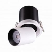 NOVOTECH 358081 NT19 038 бел./черн. встр. св-к IP20 св/д 12W 3000K 2K LANZA 980lm 100x100