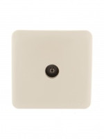 Lezard VIOLA роз. ОУ 1 мест. TV (оконечн.) крем (корп. ABS) 751-0300-130